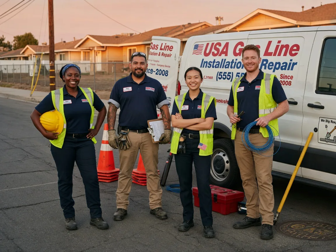 Gas Line Installation company in Prentiss, MS